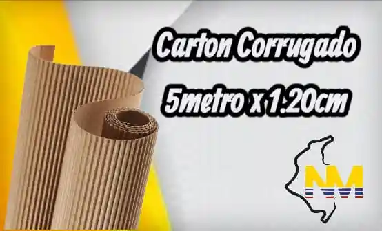 Carton Corrugado 5 Metro * 1.20cm
