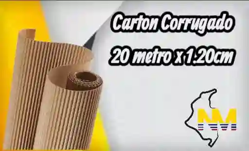 Carton Corrugado 20metro * 1.20cm