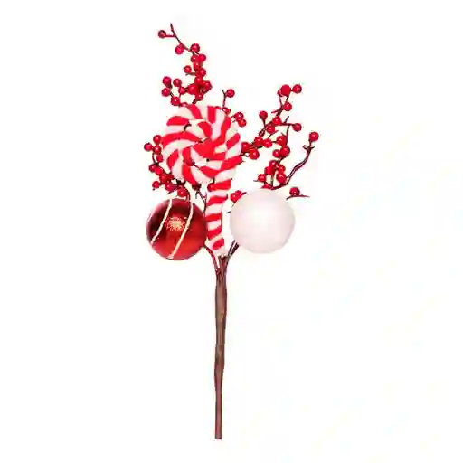 Rama Santini 29cm Rojo Plastico