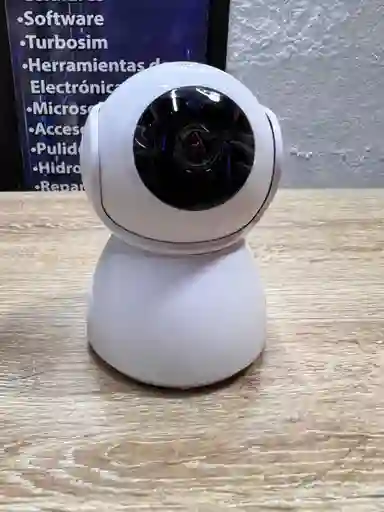 Cámara Ip Wifi 1080p Full Hd Con Visión Nocturna Y Movimiento 360°
