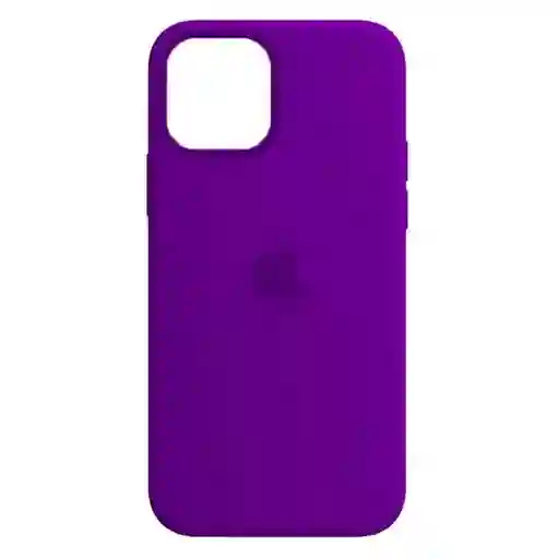 Silicon Case Iphone 12/12 Pro Morado