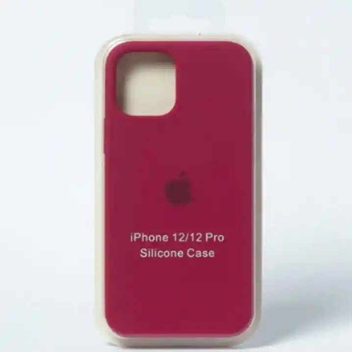Silicon Case Iphone 12/12 Pro Fucsia