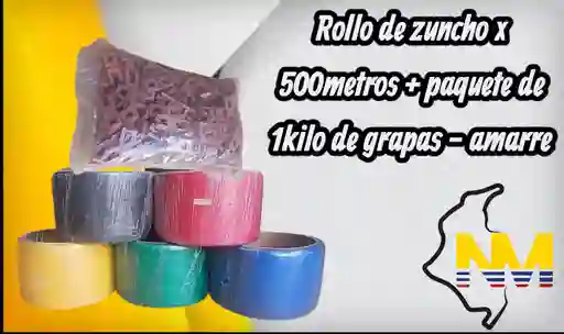 Rollo De Zuncho * 500metro + 1 Kilo De Grapa-amarre