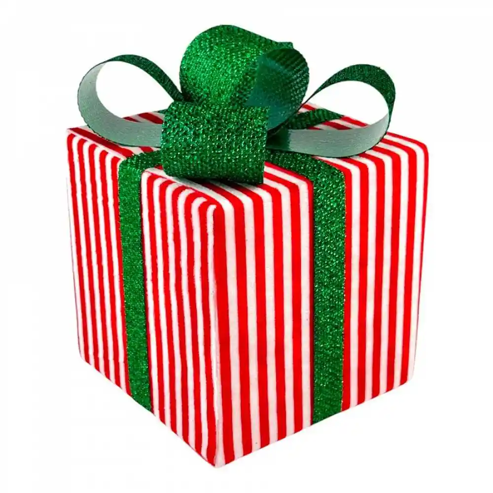 Regalo Santini Rayas 10x11cm Rojo