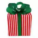 Regalo Santini Rayas 10x11cm Rojo