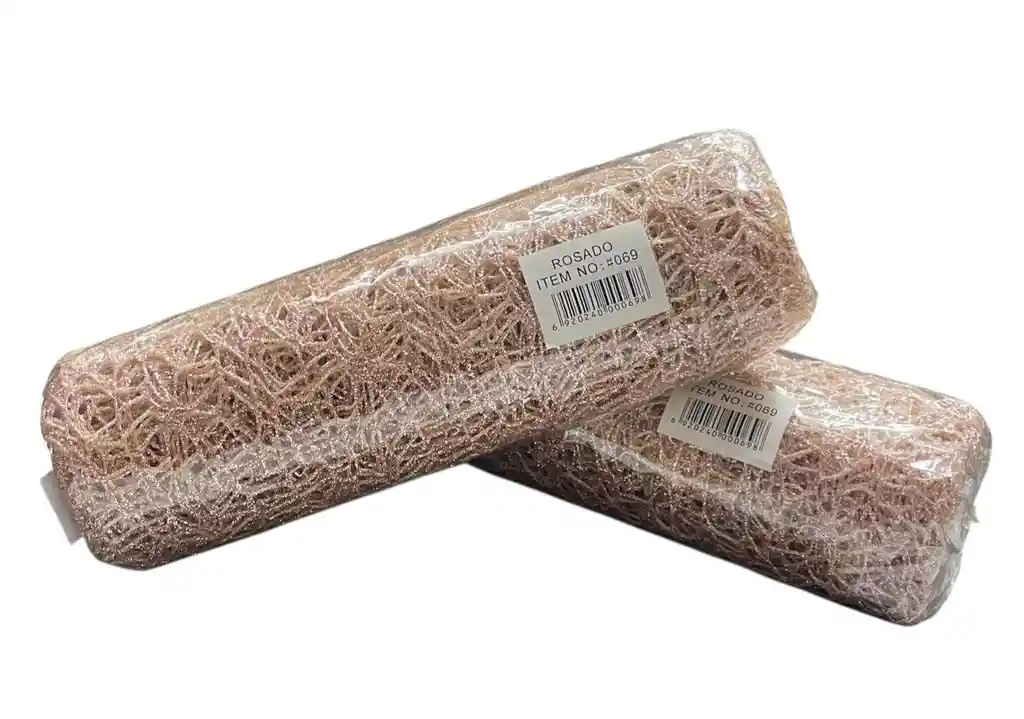 Malla Navideña 25cm X 4.6m Decoracion Navideña