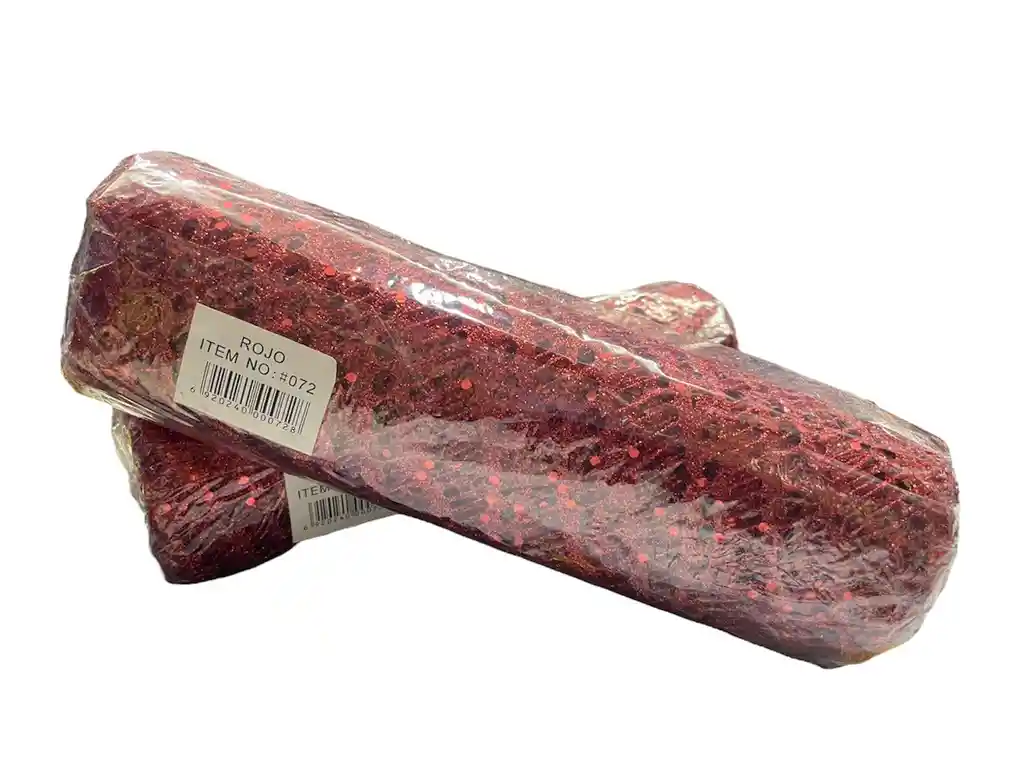 Malla Navideña 25cm X 4.6m Decoracion Navideña