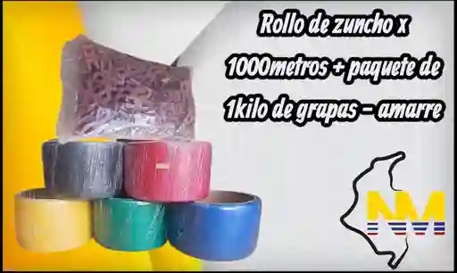 Rollo De Zuncho *1000 +1kilo De Grapa-amarre
