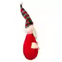 Muñeco Santa Parado Bajo Rojo Santini