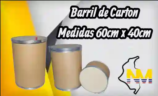 Barril De Carton 60cm * 40cm