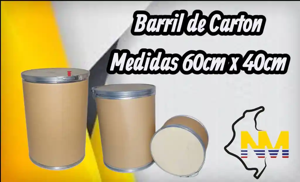Barril De Carton 60cm * 40cm