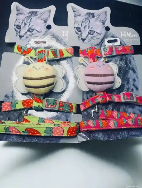 Collar Pechera Diseño De Frutas Para Mascotas Perros Y Gatos