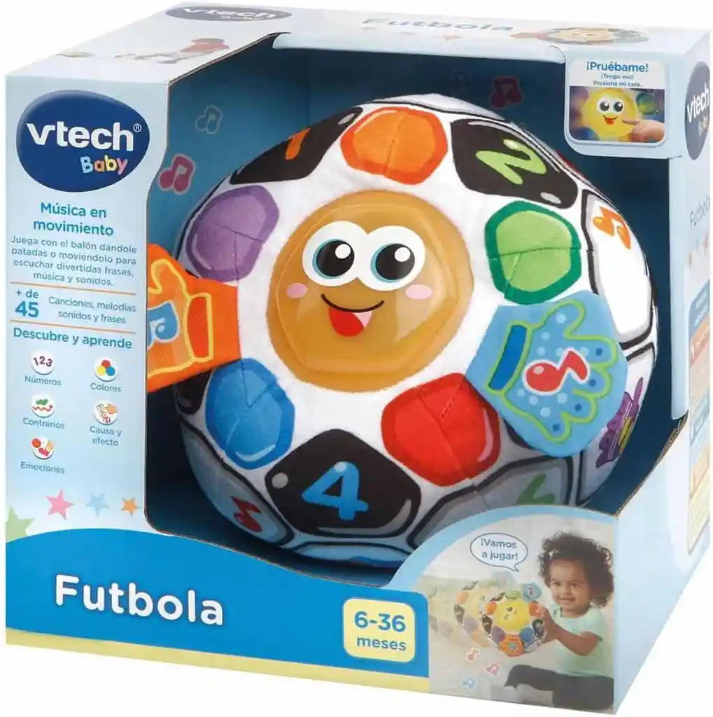 Juguete Estimulación Futbola Musical Luces Y Sonidos Niños