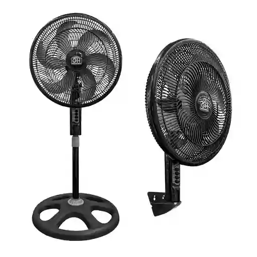 Ventilador 2 En 1 De 18 Pulgada Negro Gh