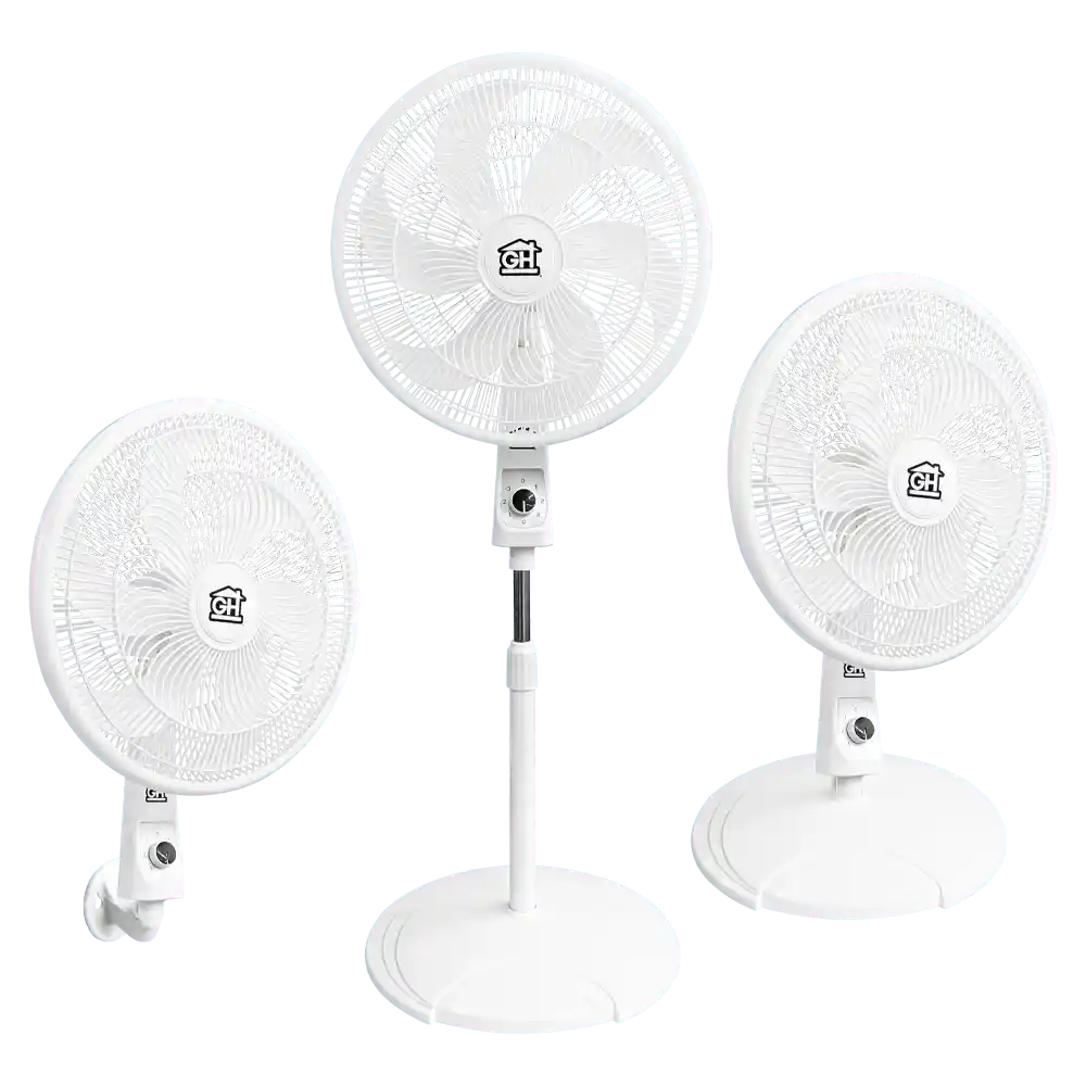 Ventilador 18" 6 Aspas 3 En 1 Blanco