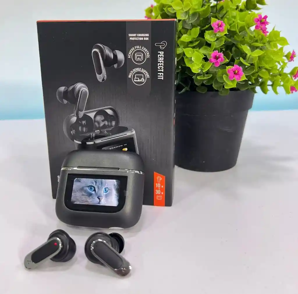 Audífonos Yx30 Pro Con Estuche Led Táctil Y Anc