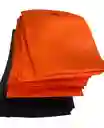 Bolsas Cambrel Negro Y Naranja 25x30 Cms