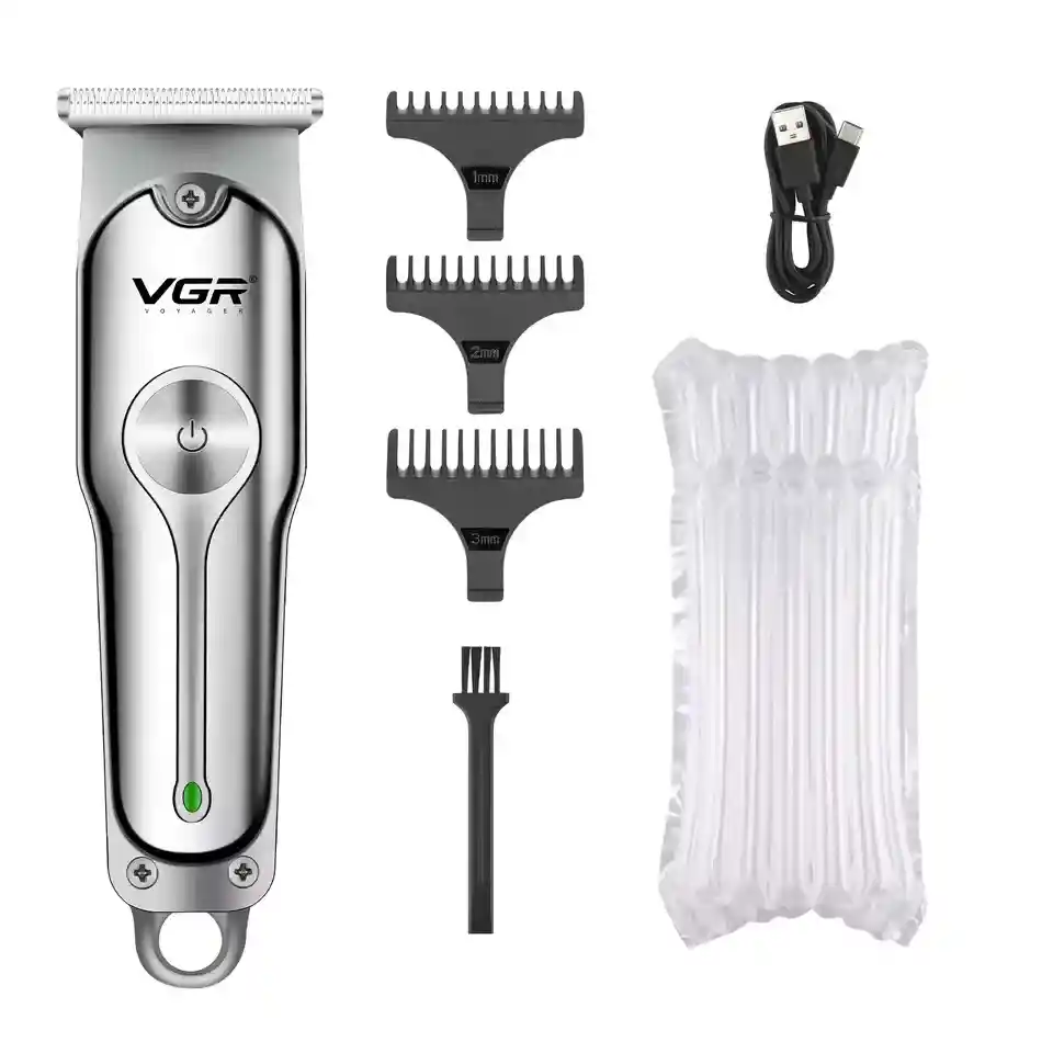 Patillera Recargable Vgr 071 - Potencia Silenciosa, Precisión Impecable