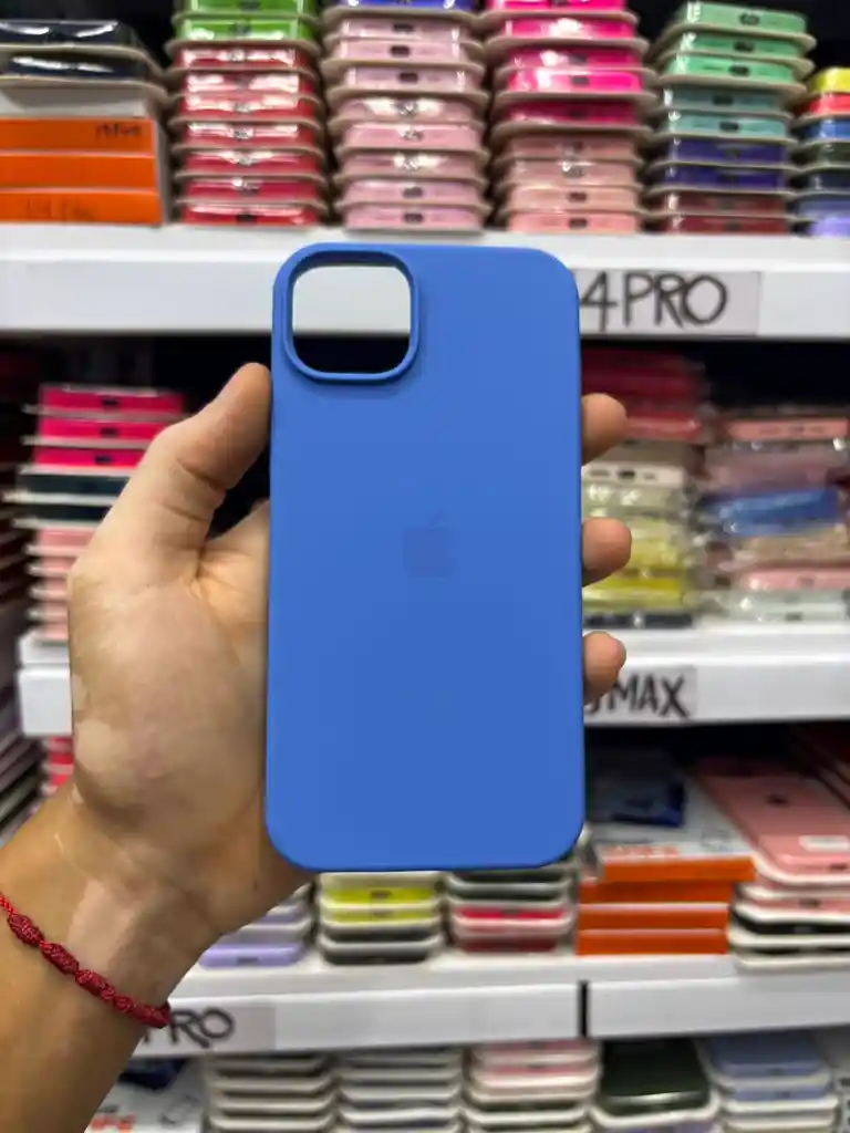 Iphone 16 Pro | Color Azul Marino | Silicone Case | Rigido | Carcasa Protectora | Antihumedad