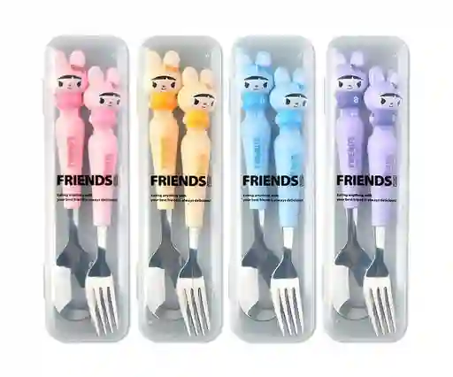 Set De Cubiertos Para Niños Varios Diseños