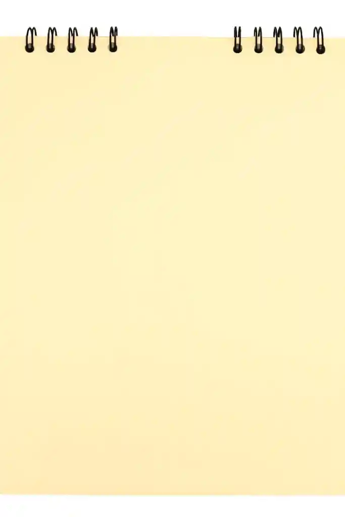 Bitacora Opalina Tamaño Carta Color Amarillo Pastel Portada Personalizable