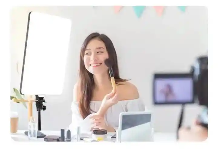 Aro De Luz Panel Rl16 De Fotografia Con Tripode Negro Blanco Frío