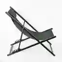 Silla Exterior Ubl Playera Plegable 61x81x100cm Negro