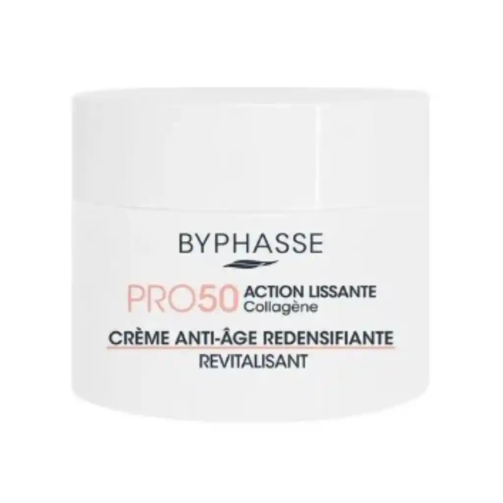 Byphasse Creme Anti Age Redensifiante Pro 50 Ans Action Lissante 60ml