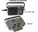 Radio Am/fm Panasonic Rf-2400d Portátil, Pilas O Adaptador
