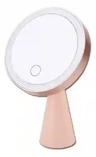 Espejo De Maquillaje Led De 3 Niveles Recargable Usb 11314 Color Del Marco
