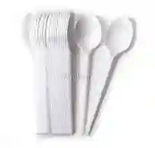Paquete De Cucharas Plasticas Pequeñas Por 20 Unidades