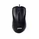 Mouse Optico Grande Negro Usb