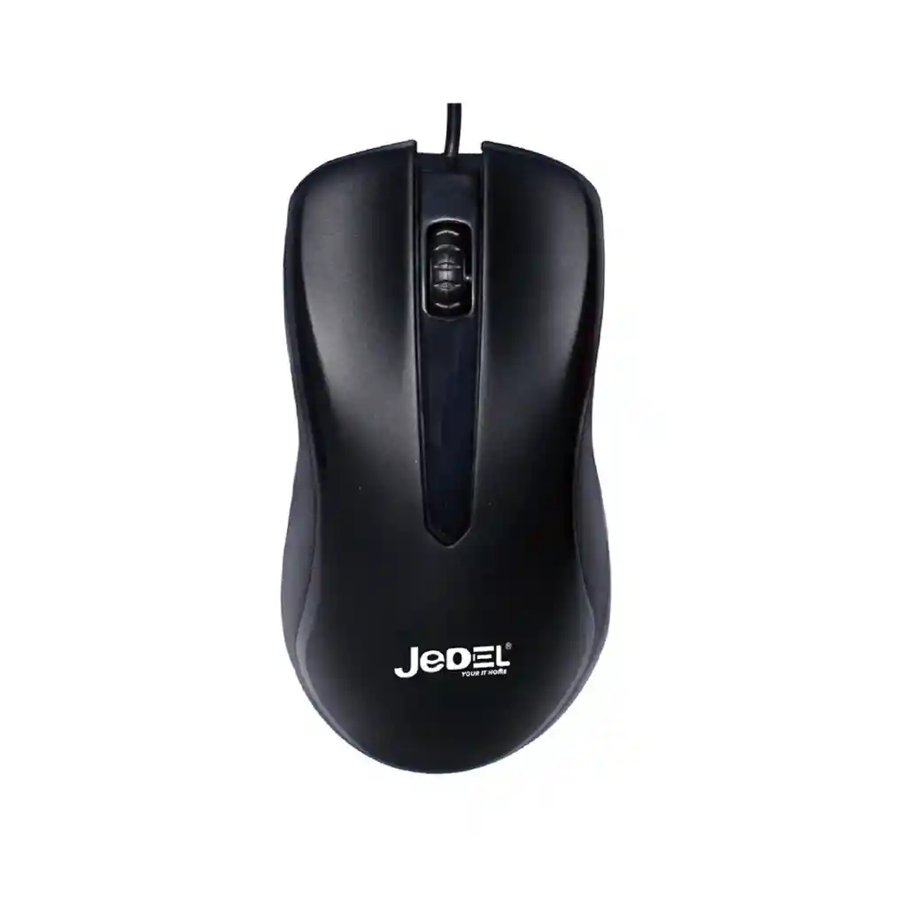 Mouse Optico Grande Negro Usb