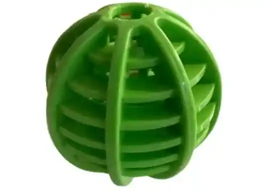 Juguete Limpia Dientes Masticable En Plastico Para Mascota En Forma De Pelota Para Perros Y Gatos