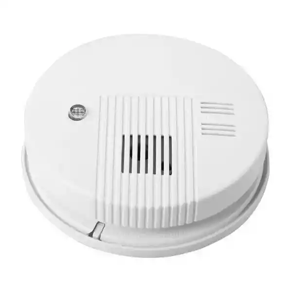 Sensor Detector De Humo Con Alarma Y Pila 9v