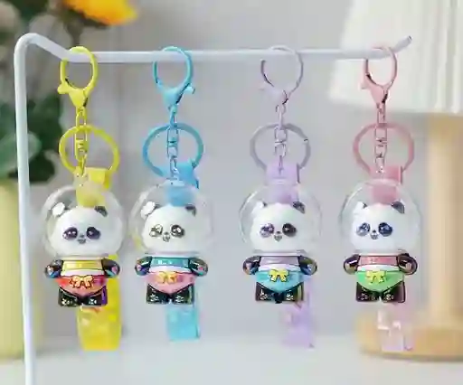 Llavero Osito Panda Cápsula