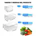 Organizador De Nevera Contenedores Alimentos Almacenamiento 14 Pcs
