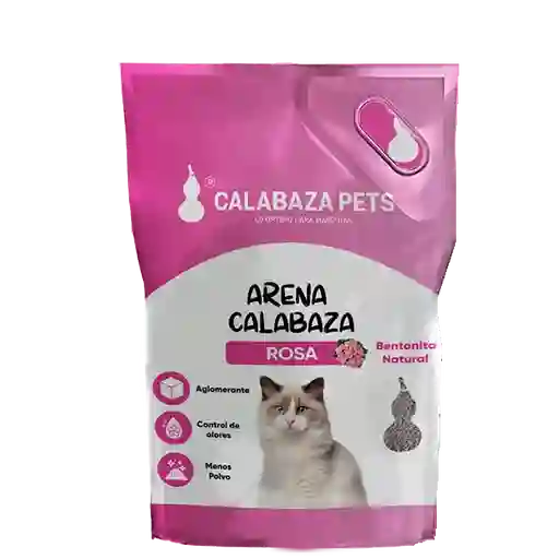 Arena Para Gatos Calabaza Rosa De 4.5 K