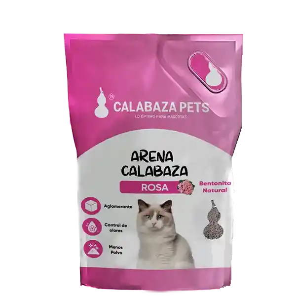 Arena Para Gatos Calabaza Rosa De 4.5 K