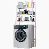 Organizador Estante De Lavadora Baño Metalico Rack 3 Niveles