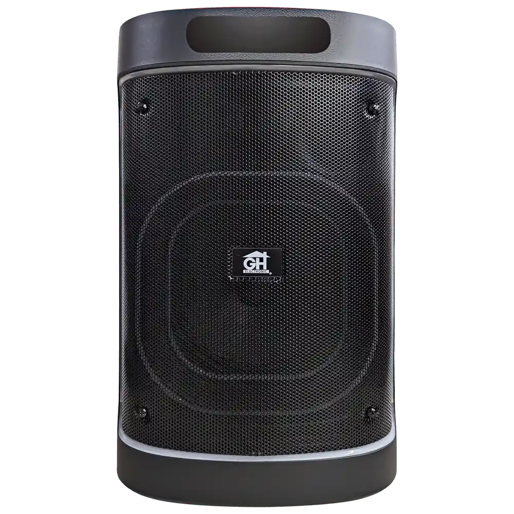 Parlante 60w Usb Bt Led 3600mah Gh