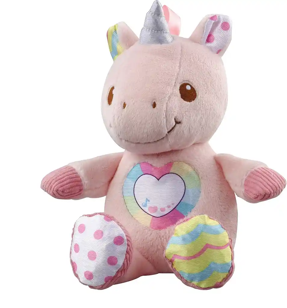 Juguete De Estimulación Unicornio Musical Luces Para Bebés