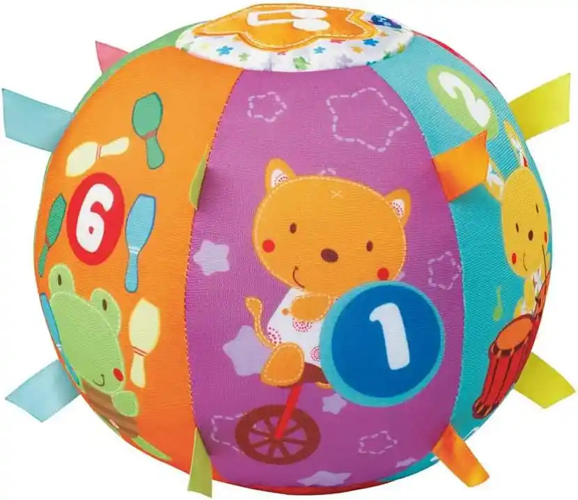 Juguete De Estimulación Bola Con Sonidos Para Bebés