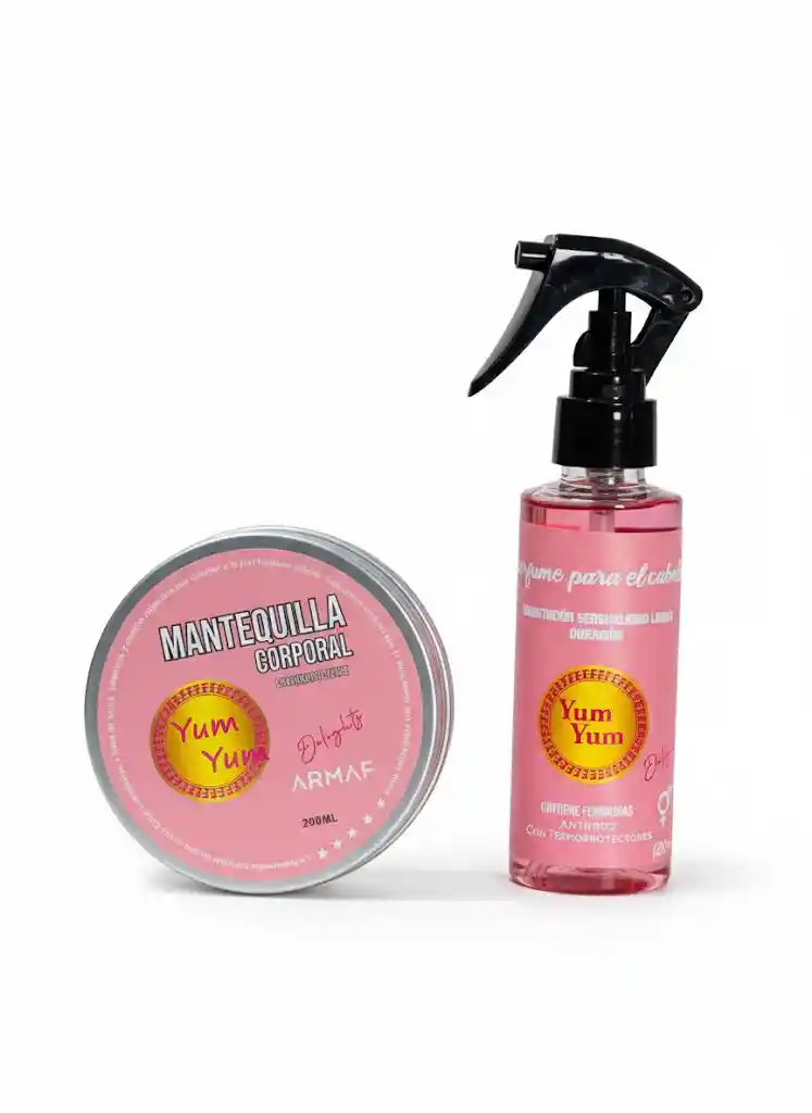 Combo X2 Yum Yum (body Splash Y Mantequilla Corporal)