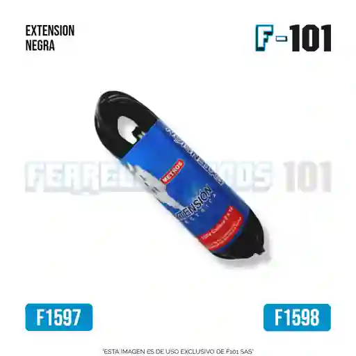 Extension Negra 5 Mts