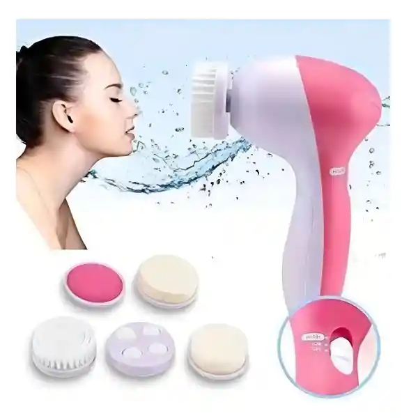 Cepillo Facial 5 En 1 Limpiador Facial