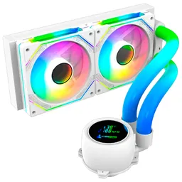 Refrigeración Liquida Iceberg Maximus 240 Tubos Led Blanca