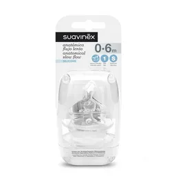 Tetina Anatómica Silicona T1 S 2uds