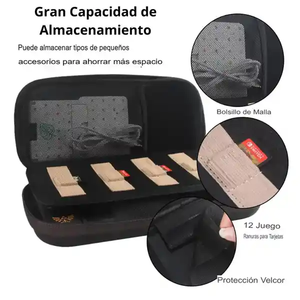Estuche Rígido Zelda Para Nintendo Switch