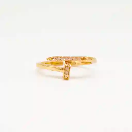 Anillo Clavo Cruzado